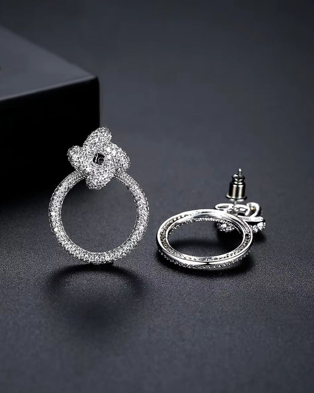 “Flower Circle” Earrings ANJE REBEL