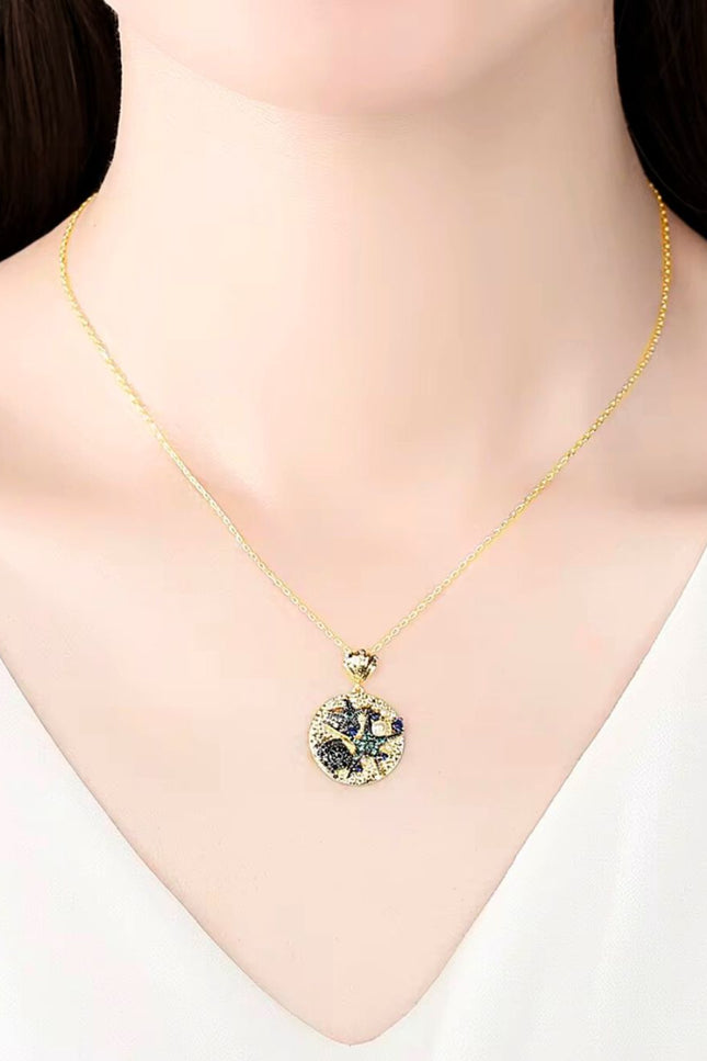 “Coral of Stars” Pendant Necklace ANJE REBEL