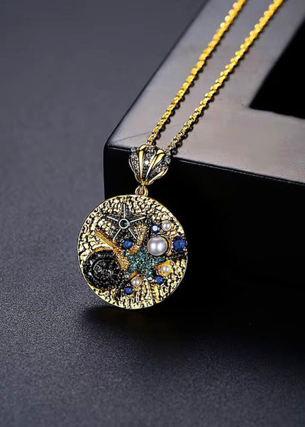 “Coral of Stars” Pendant Necklace ANJE REBEL