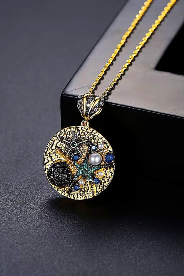 “Coral of Stars” Pendant Necklace ANJE REBEL