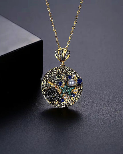 “Coral of Stars” Pendant Necklace ANJE REBEL