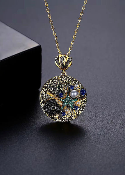 “Coral of Stars” Pendant Necklace ANJE REBEL