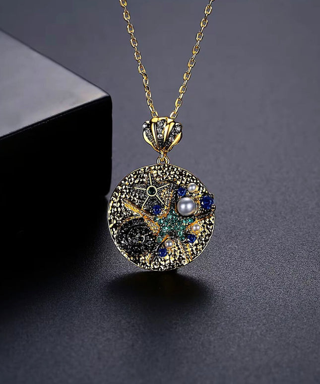 “Coral of Stars” Pendant Necklace ANJE REBEL