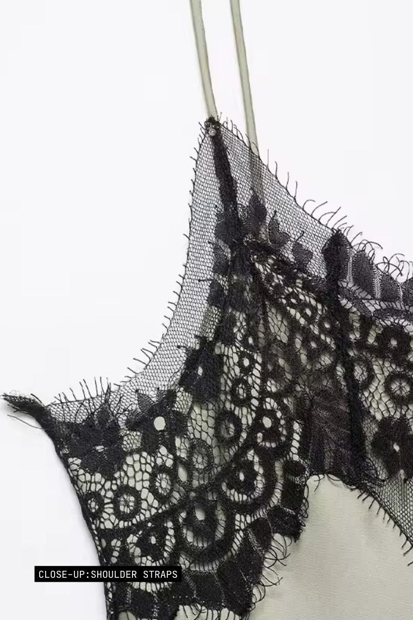 French Lace Lingerie Dress ANJE REBEL