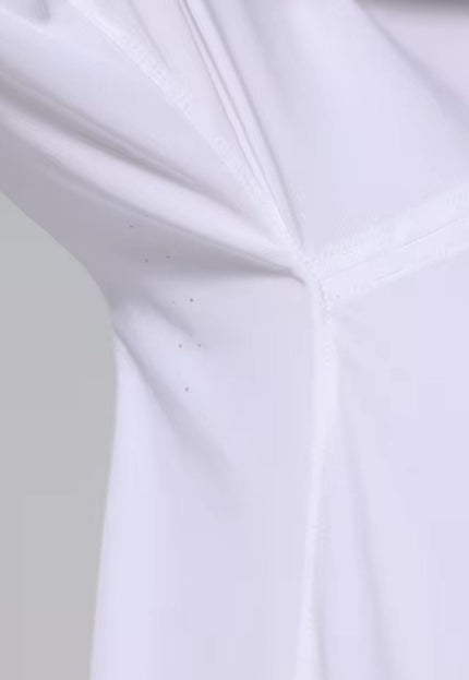 Collared Zip Up Tennis Blouse ANJE REBEL