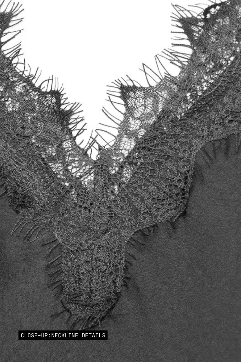 Dark Angel French Lace Dress ANJE REBEL