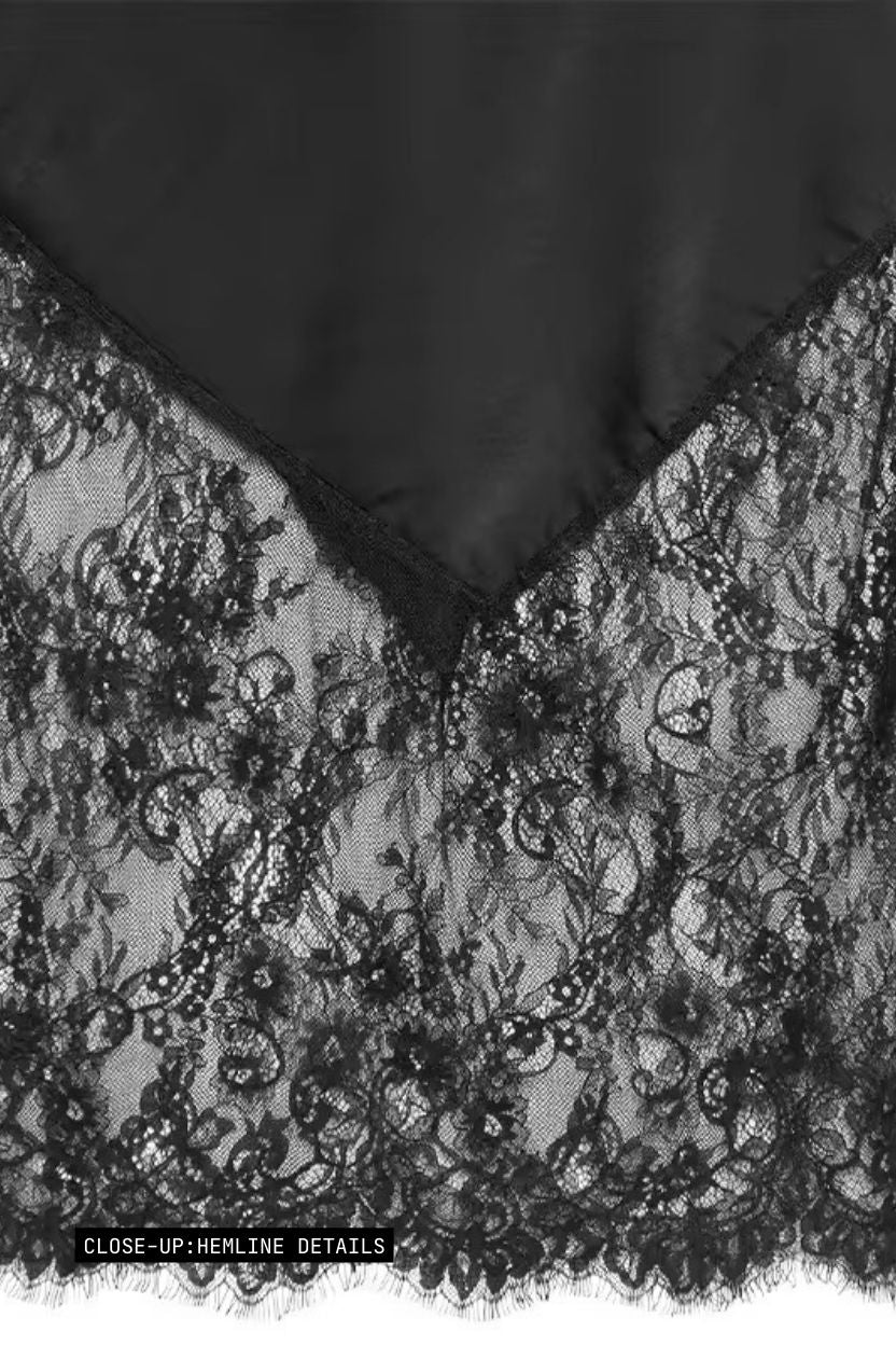 Dark Angel French Lace Dress ANJE REBEL