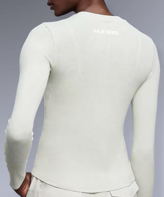 Nautical Long Sleeves Shirt ANJE REBEL