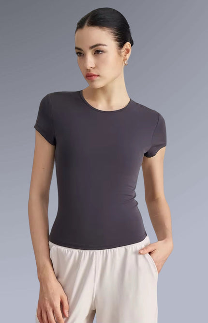 Round Neck Soft T-Shirt ANJE REBEL