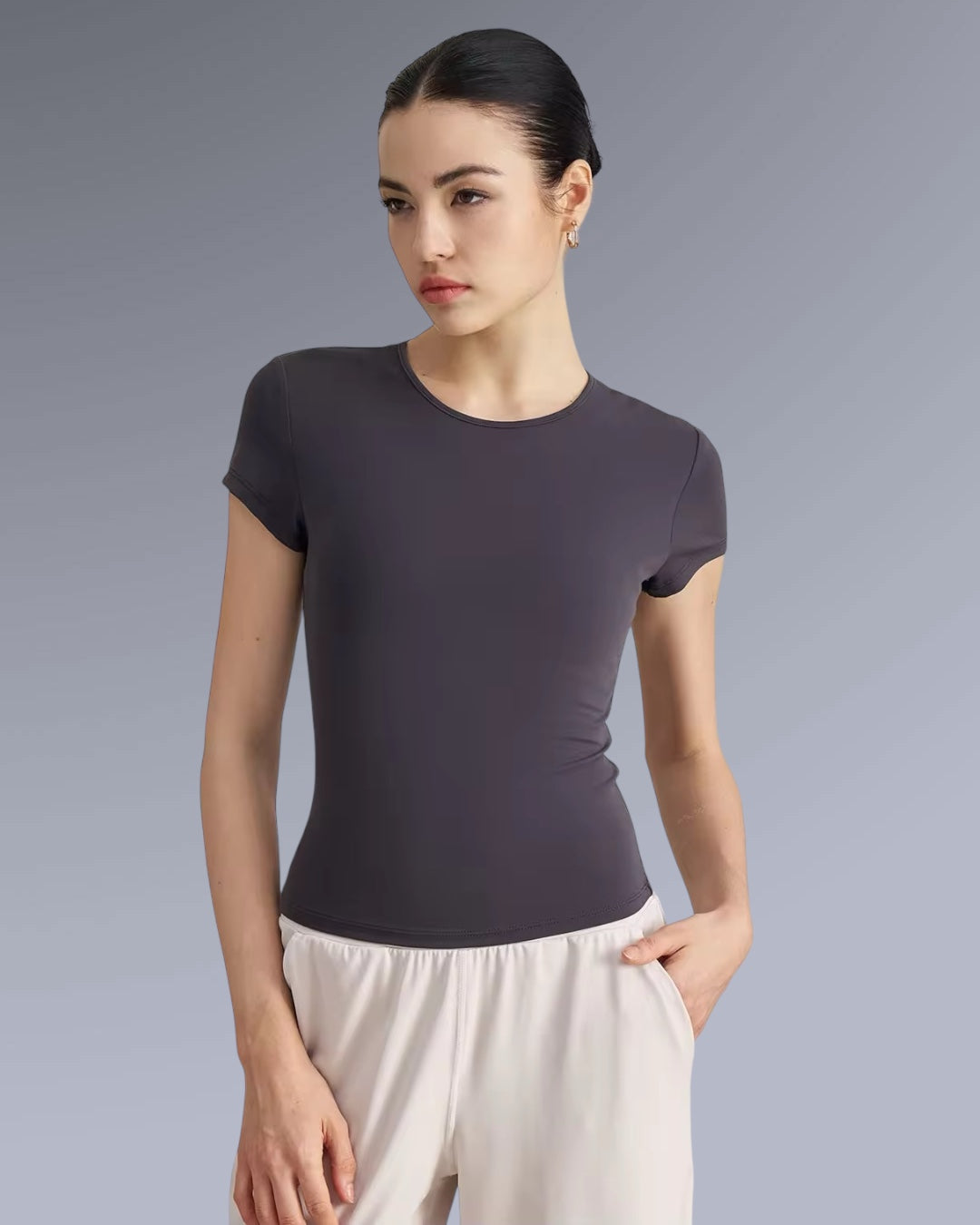 Round Neck Soft T-Shirt ANJE REBEL