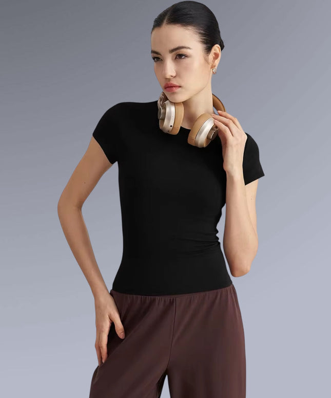 Round Neck Soft T-Shirt ANJE REBEL