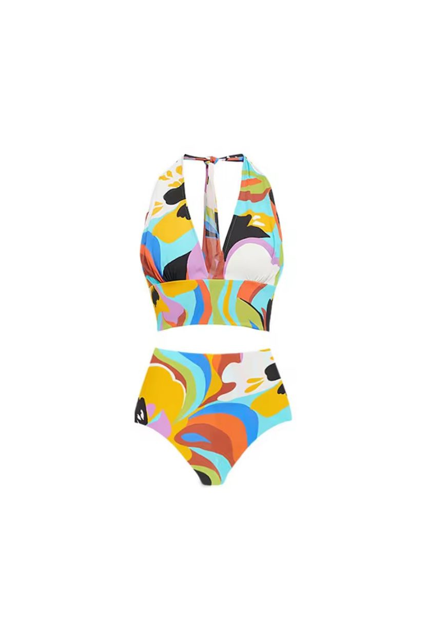 Iman Halter Bikini Set With Matching Skirt ANJE REBEL