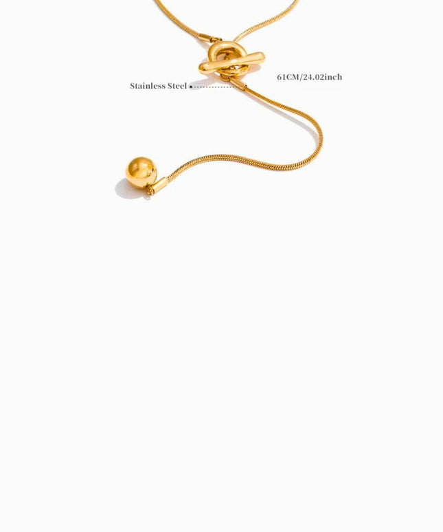 Symphony Adjustable Necklace ANJE REBEL