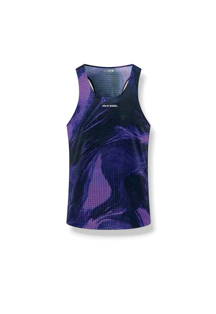 Tribal Warrior Seamless Racerback Vest ANJE REBEL
