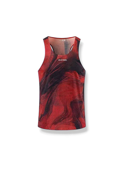 Tribal Warrior Seamless Racerback Vest ANJE REBEL