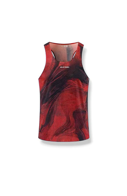 Tribal Warrior Seamless Racerback Vest ANJE REBEL