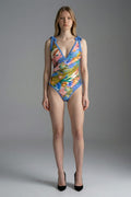 Waves of Glory Full Suit Swimwear with Matching Skirt ANJE REBEL