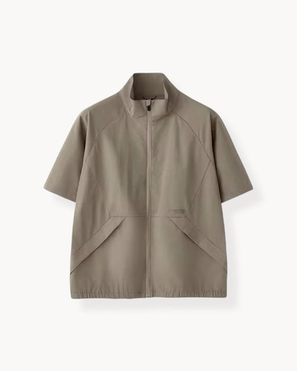 High Neck Zip Up Shirt ANJE REBEL