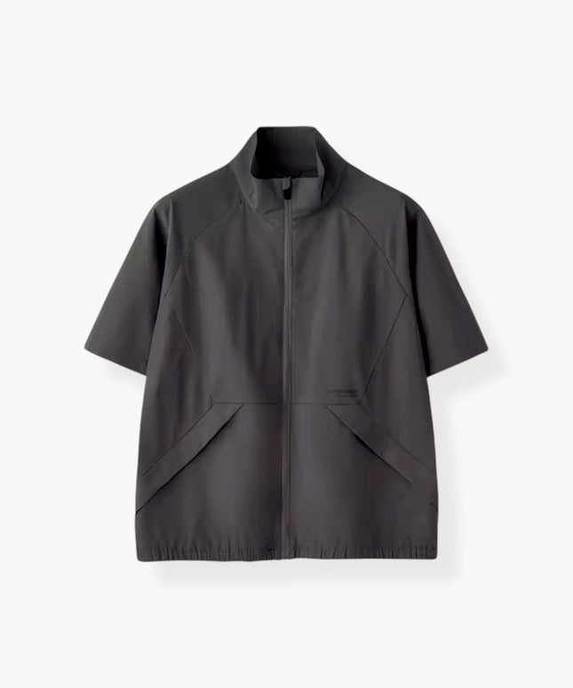 High Neck Zip Up Shirt ANJE REBEL
