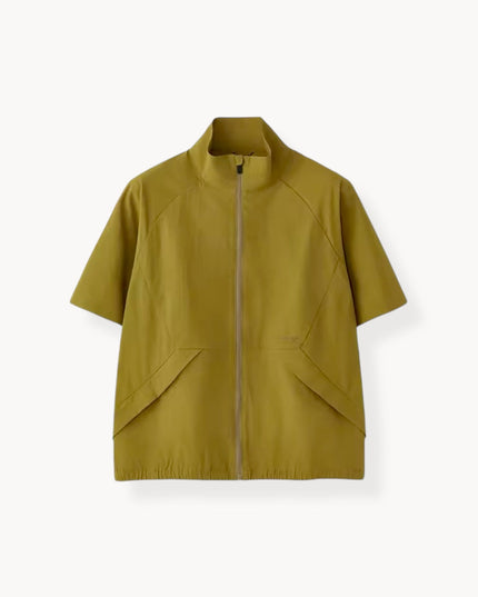 High Neck Zip Up Shirt ANJE REBEL