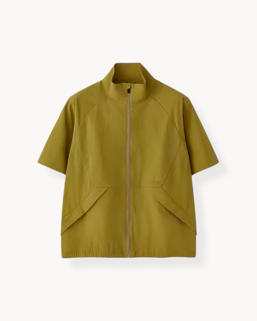 High Neck Zip Up Shirt ANJE REBEL