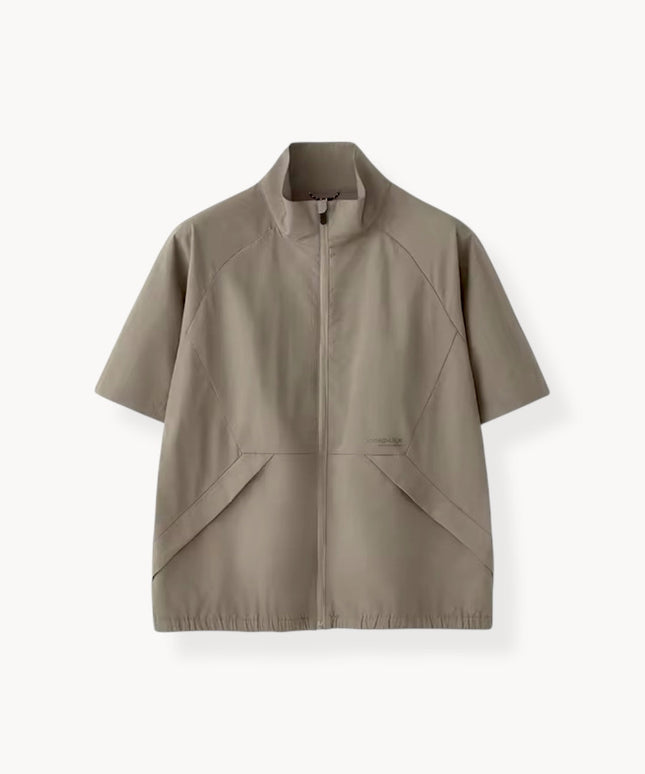 High Neck Zip Up Shirt ANJE REBEL