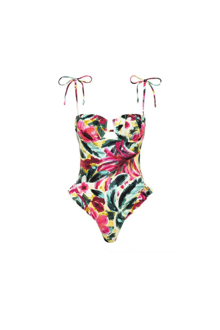 Brazilian Hue One Piece Swimsuit ANJE REBEL