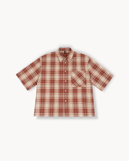 Plaids Collared Shirt ANJE REBEL
