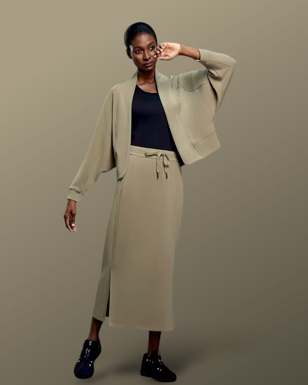 Sweatwicking Athleisure Cardigan ANJE REBEL