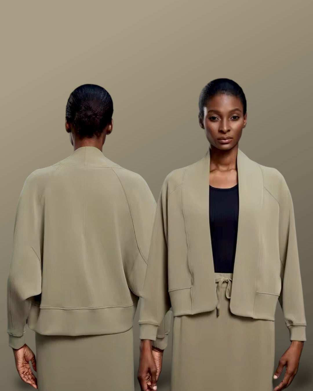 Sweatwicking Athleisure Cardigan ANJE REBEL