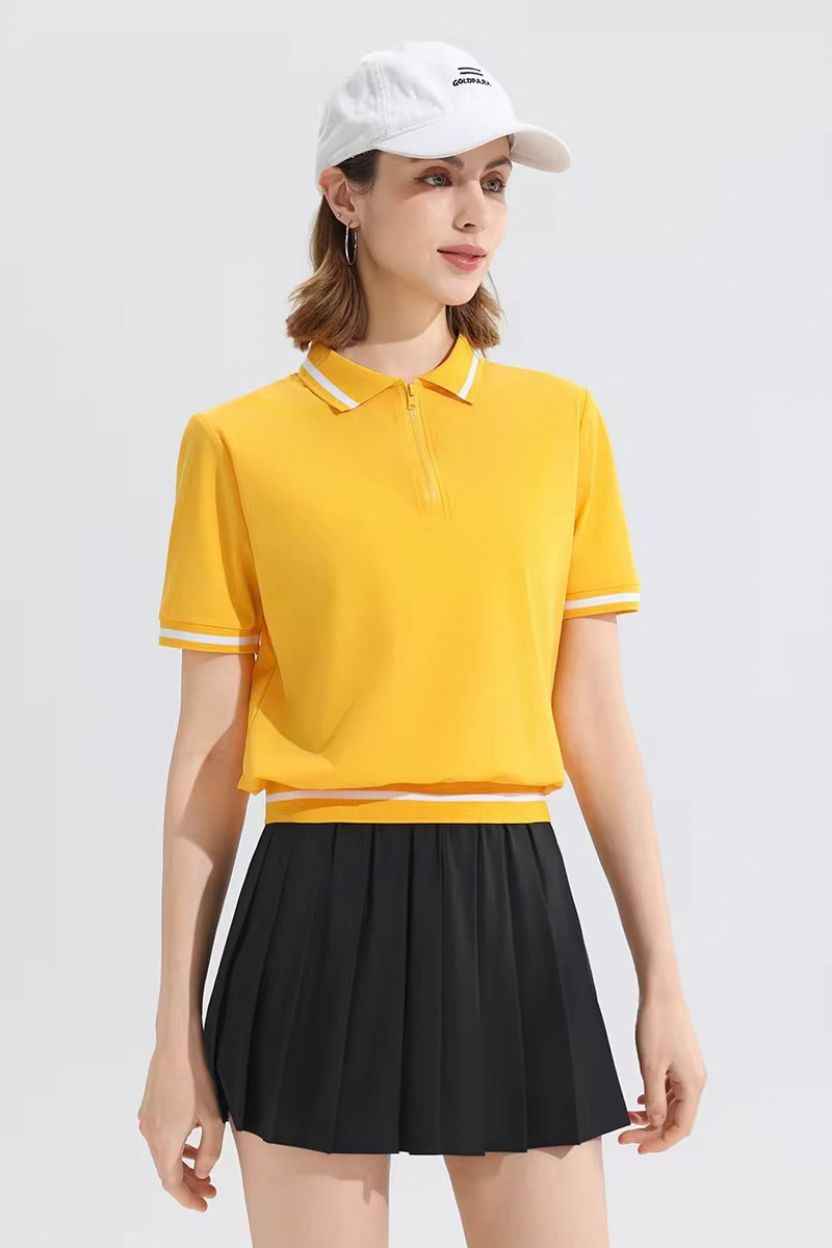 Collared Short Sleeves Shirt