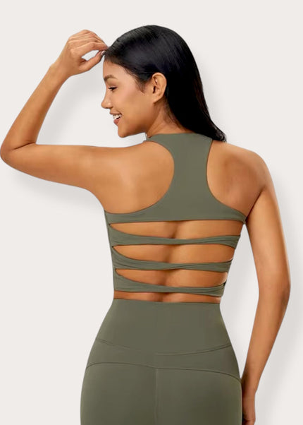 AR Active Halter Tank Top ANJE REBEL