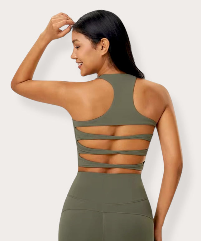 AR Active Halter Tank Top ANJE REBEL