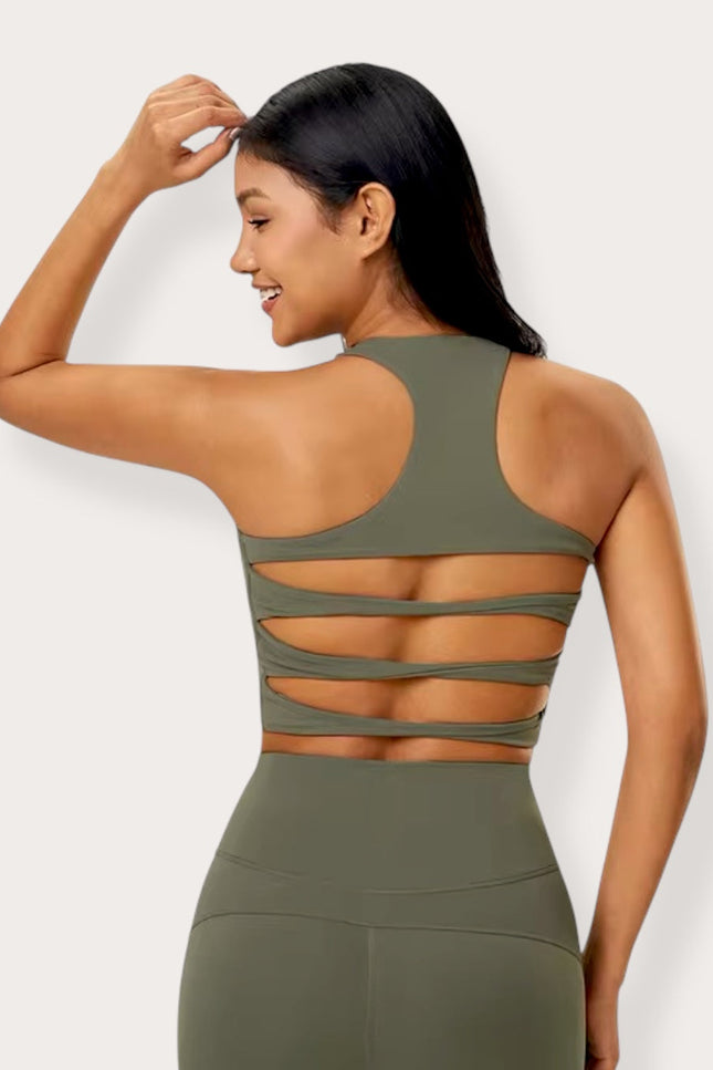 AR Active Halter Tank Top ANJE REBEL