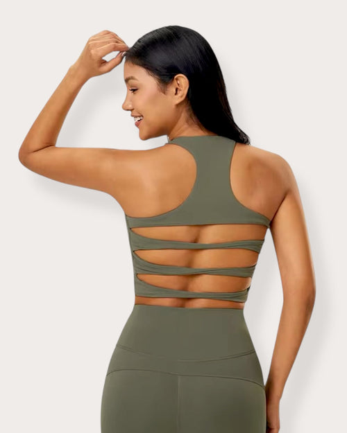 AR Active Halter Tank Top ANJE REBEL