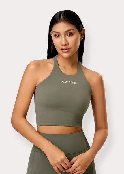 AR Active Halter Tank Top ANJE REBEL