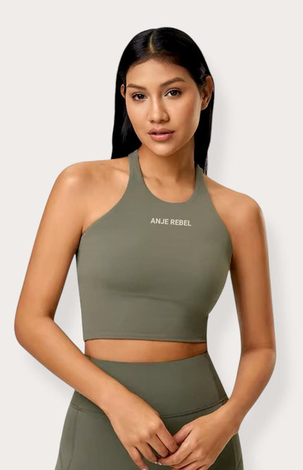 AR Active Halter Tank Top ANJE REBEL