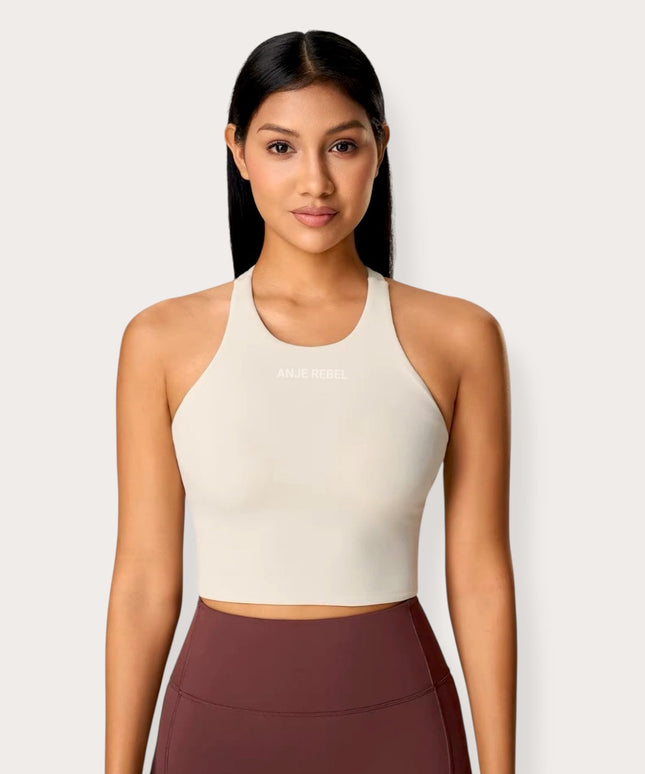 Active Halter Tank Top ANJE REBEL
