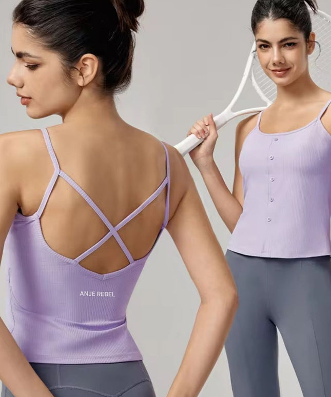 Athleisure Comfy Tank Top ANJE REBEL