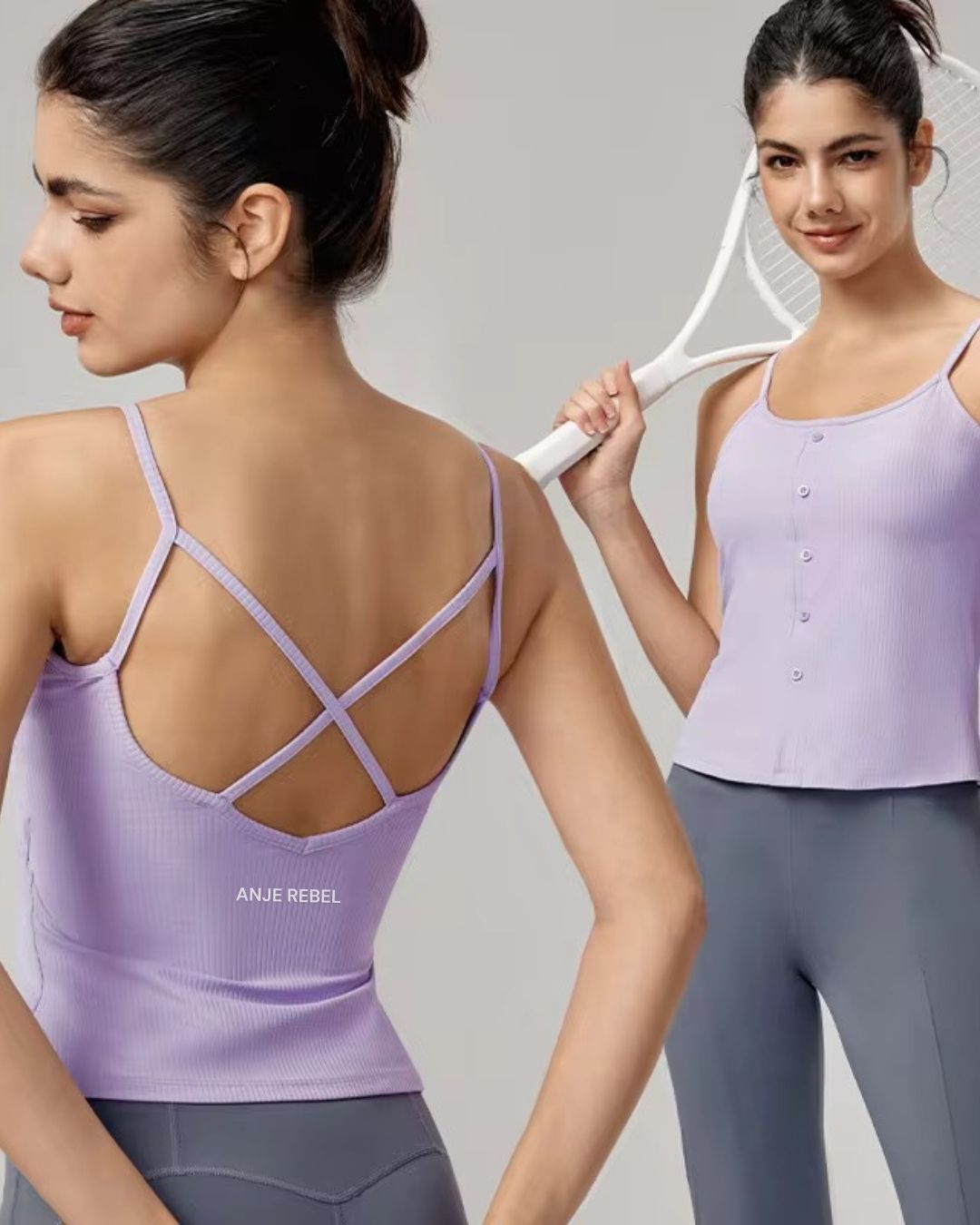 Athleisure Comfy Tank Top ANJE REBEL