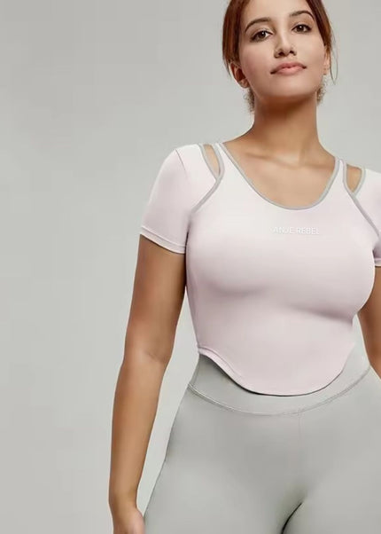 Curvy Contour Active Top ANJE REBEL
