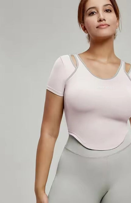 Curvy Contour Active Top ANJE REBEL