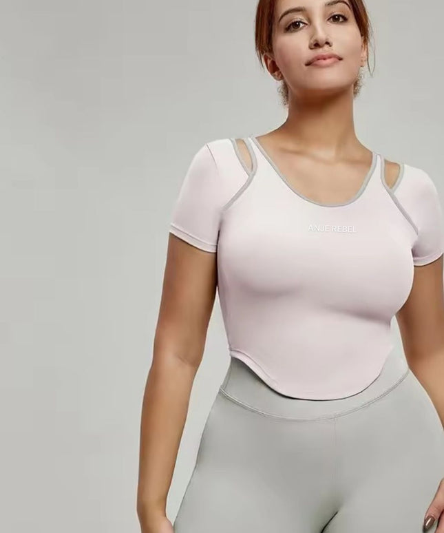 Curvy Contour Active Top ANJE REBEL
