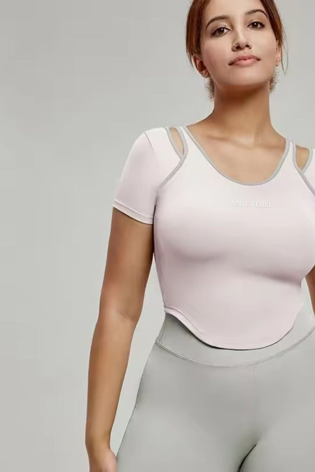 Curvy Contour Active Top ANJE REBEL