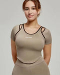 Curvy Contour Active Top ANJE REBEL