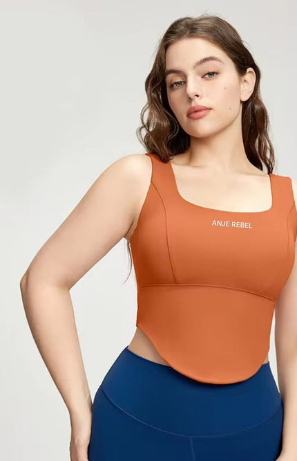 Curvy Contour Tank Top ANJE REBEL