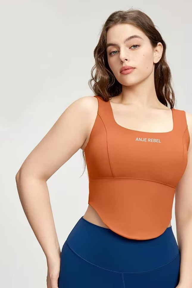 Curvy Contour Tank Top ANJE REBEL
