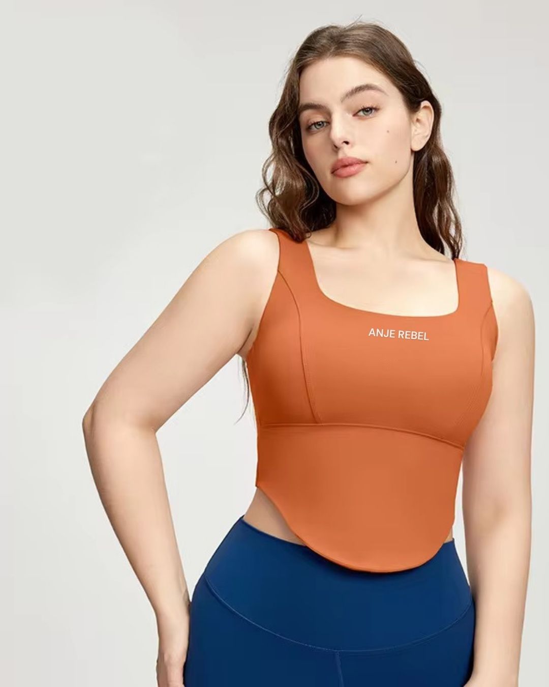 Curvy Contour Tank Top ANJE REBEL