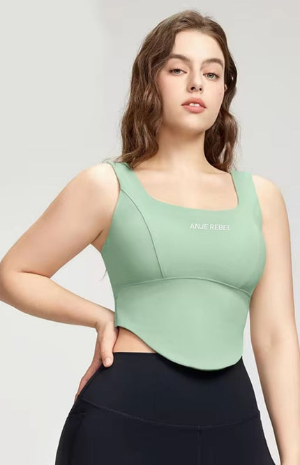 Curvy Contour Tank Top ANJE REBEL