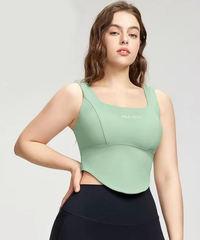 Curvy Contour Tank Top ANJE REBEL